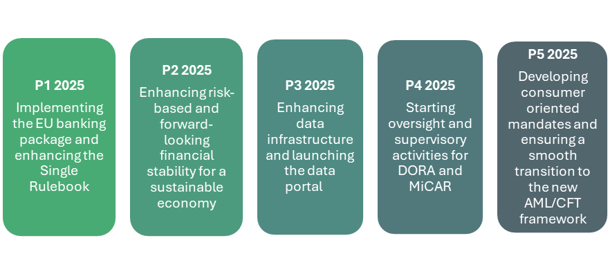 Five priorities for the 2025
