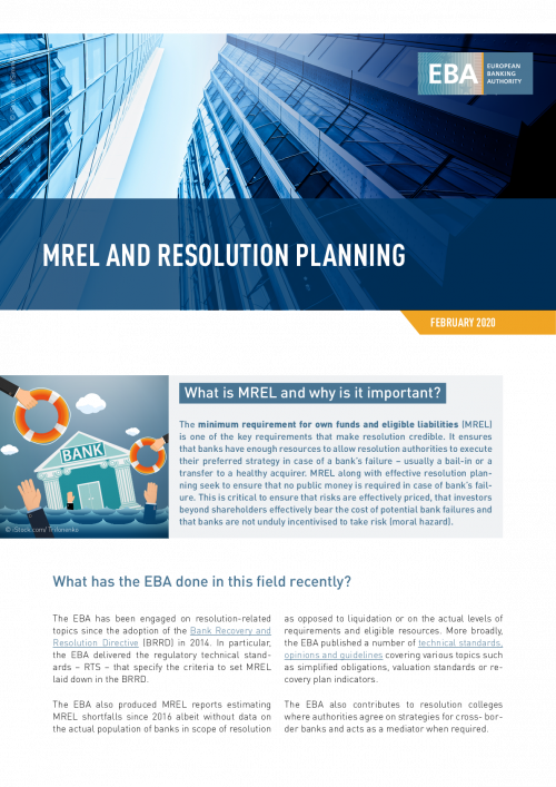 MREL and Resolution Planning_EBA Factsheet.pdf