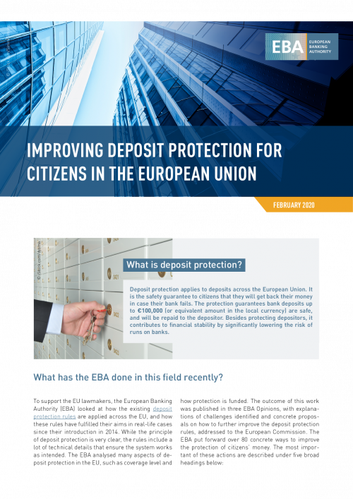 EBA Factsheet on deposit protection.pdf